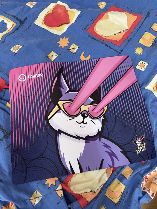 Килимок для миші Lorgar x Lazer Cats