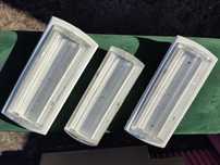3 Armaduras de emergência LED