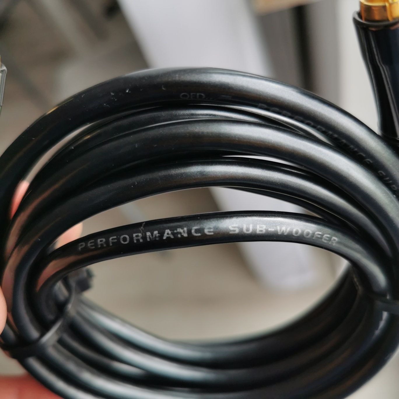 QED Performance Subwoofer Kabel Sygnałowy - 3m