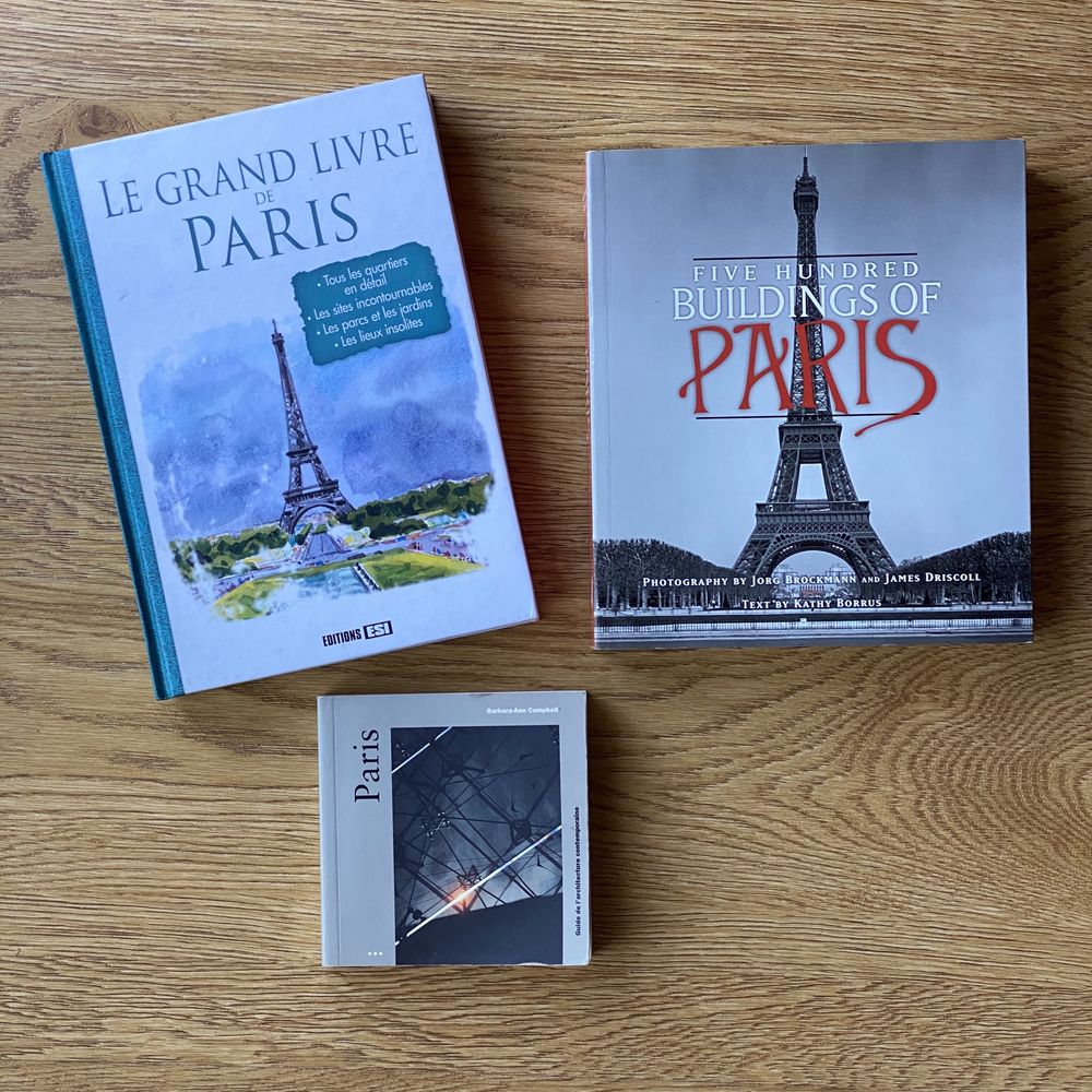 Livros de fotografia de Paris