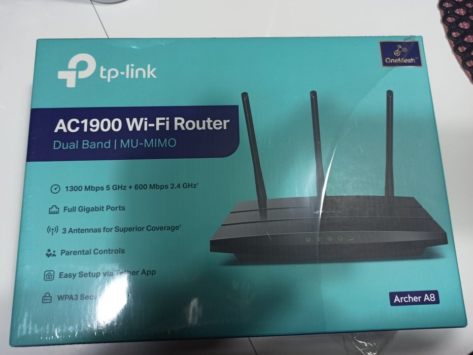 Router TP Link Archer A8, nowy!!!