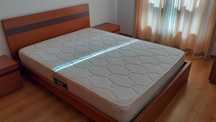 Quarto de casal com colchão