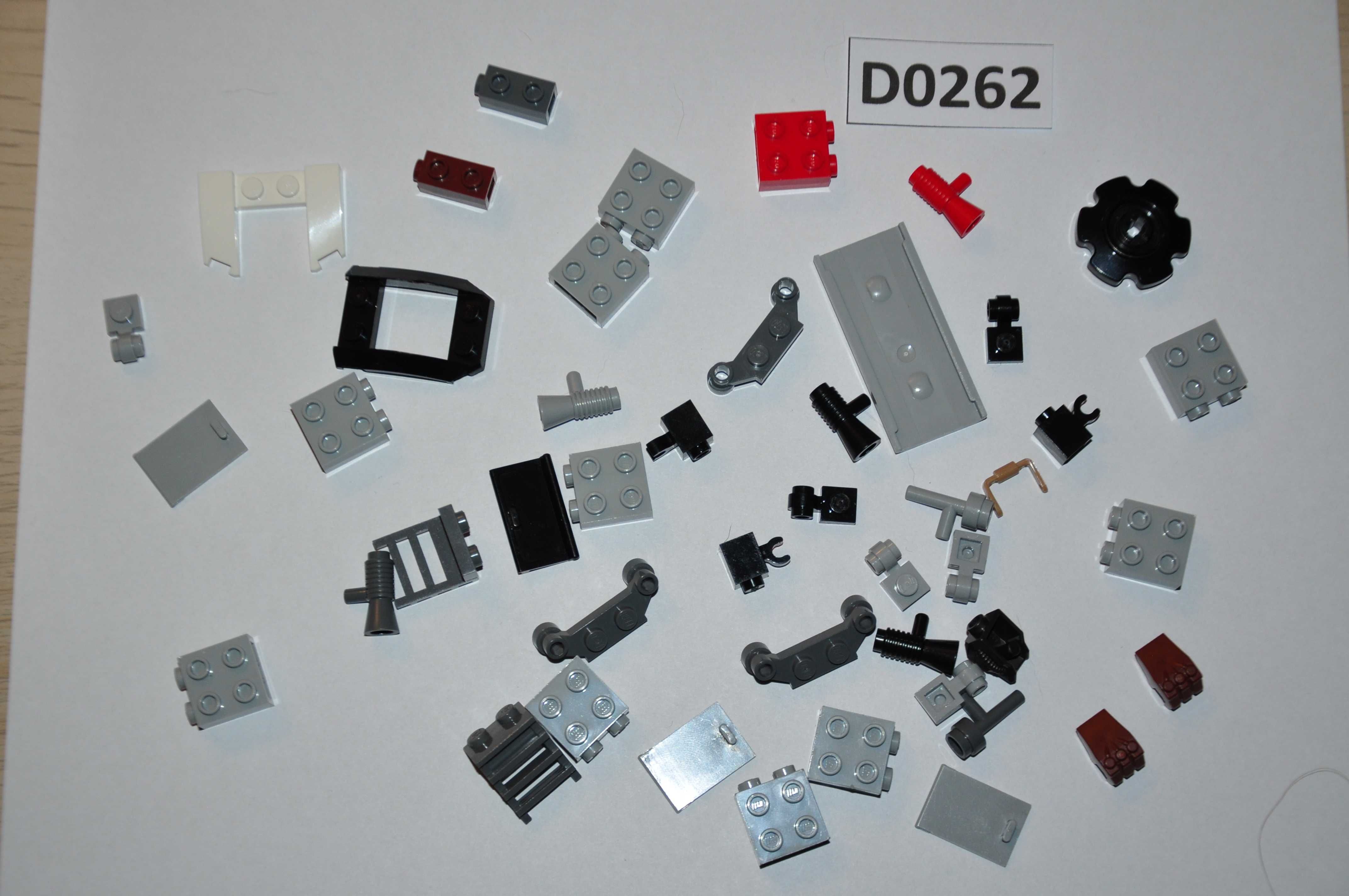 D0262. LEGO - Klocki Technic Mix  różne kolory, 46 szt.