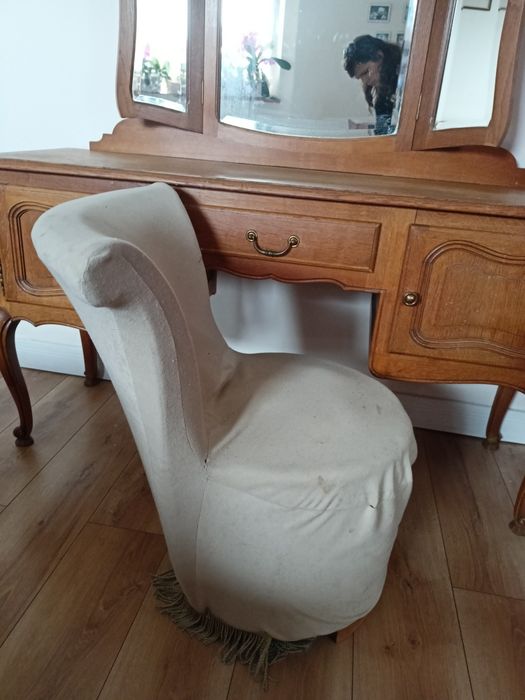 Toaletka Ludwik drewniana