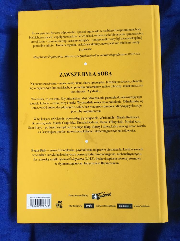 Książka Beata Biały „Osiecka - Tego o mnie nie wiecie”