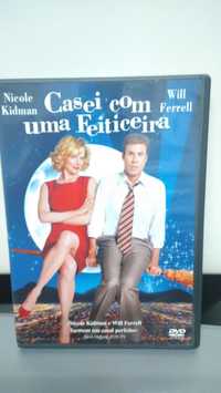 DVD Filme Casei Com Uma Feiticeira Bewitched Nicole Kidman Legendas PT