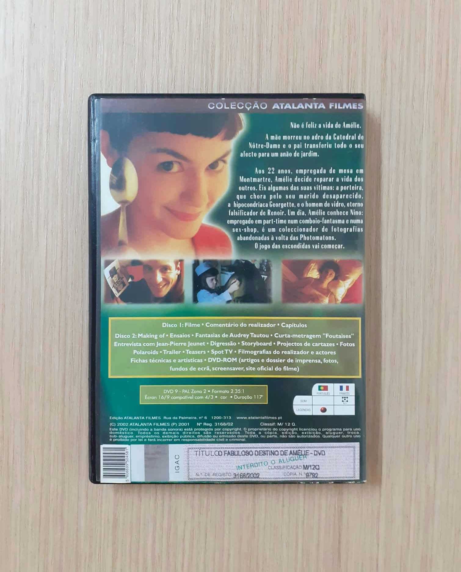 O Fabuloso Destino de Amélie (Edição Especial 2 Discos) DVD