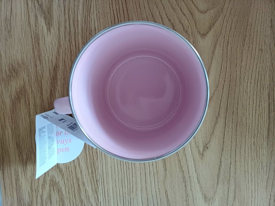 Kubek emaliowany z uchem Muminki 450ml - nowy