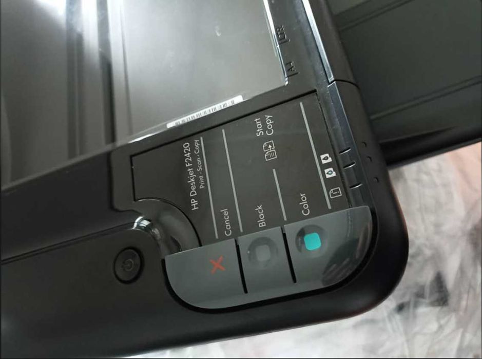 Impressora HP Deskjet F2470 – impressora, scanner e copiadora