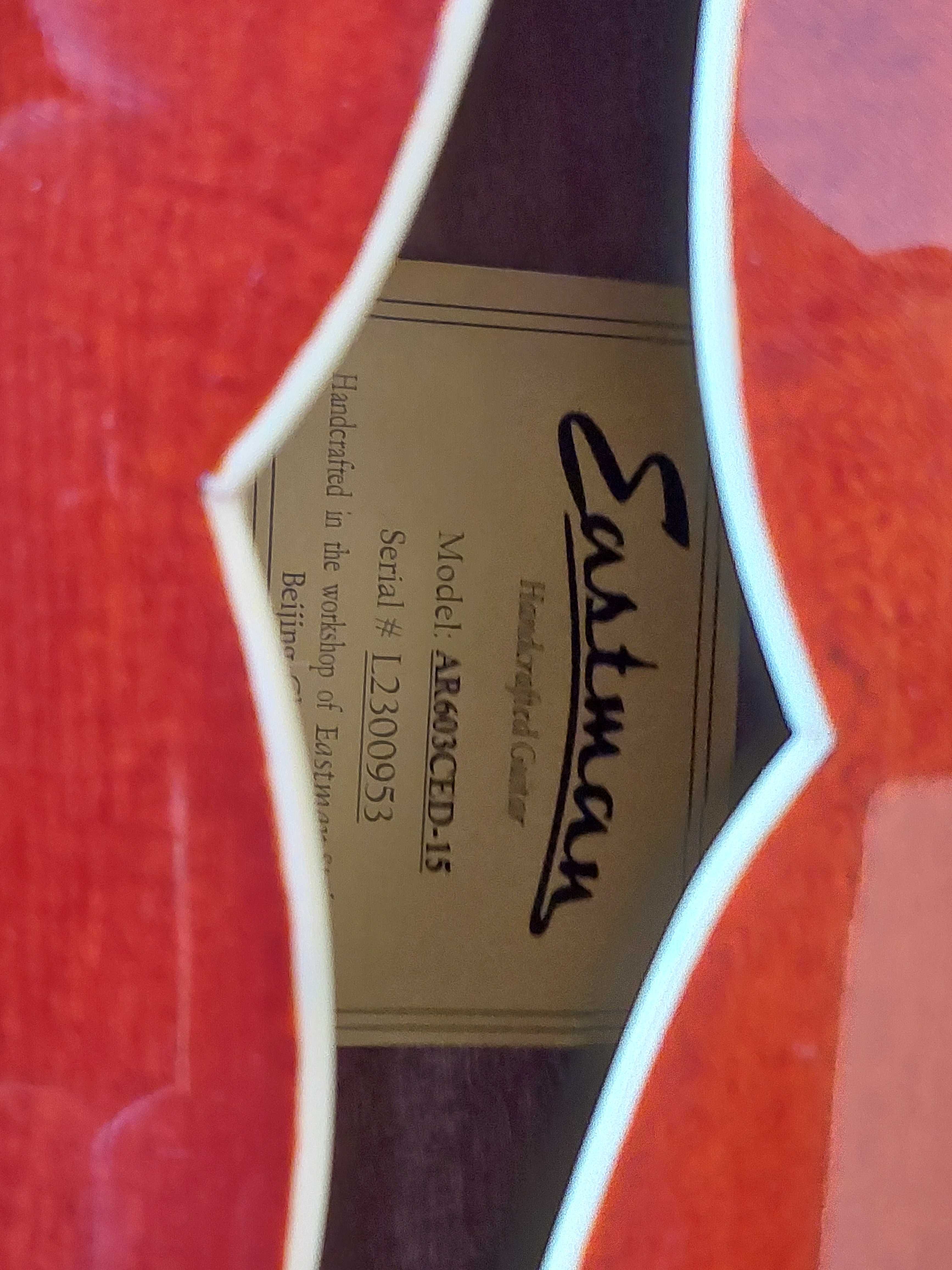 Gitara Eastman AR603CED-15