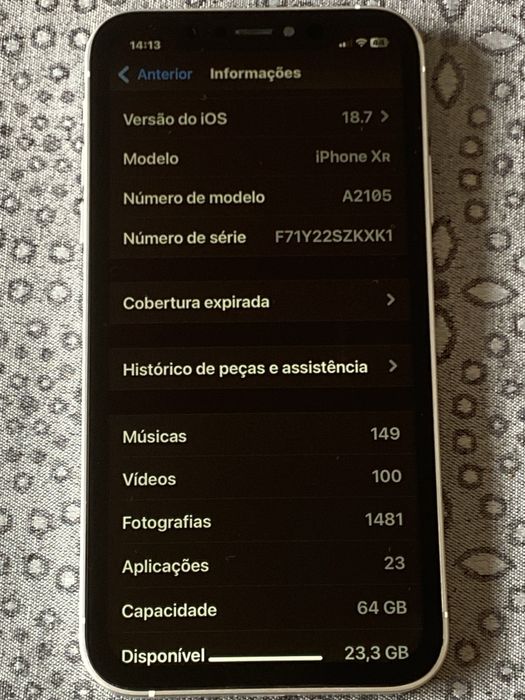 IPhone XR convertido 17 pro