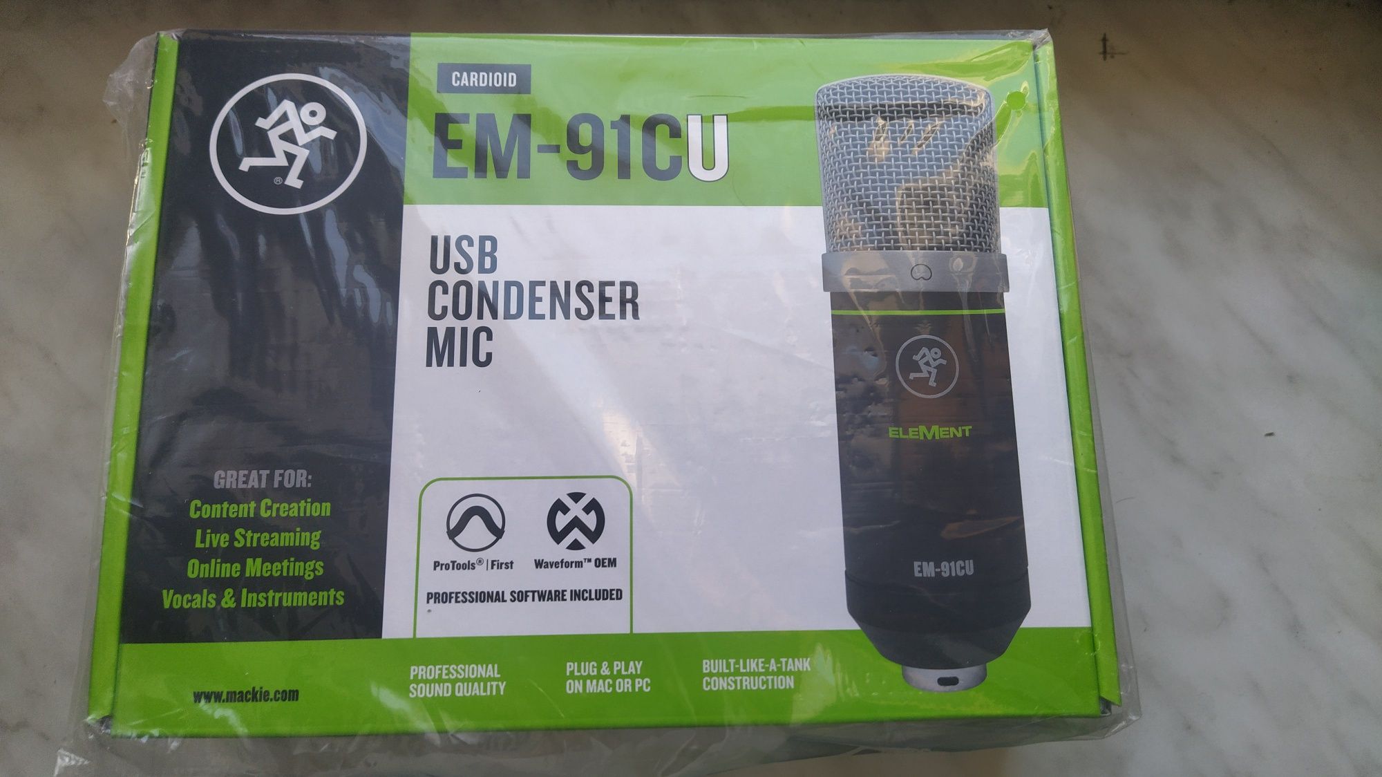 Mackie EM-91CU Mikrofon Pojemnościowy na USB Podcast