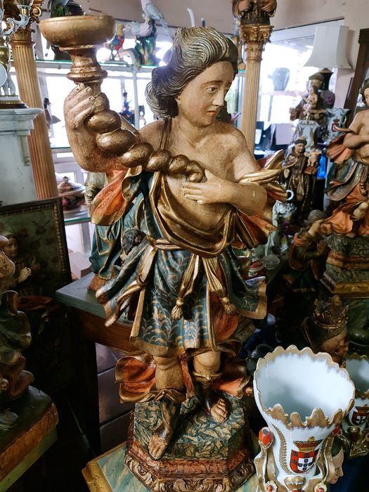 Serafins (Par) Arte Sacra Madeira