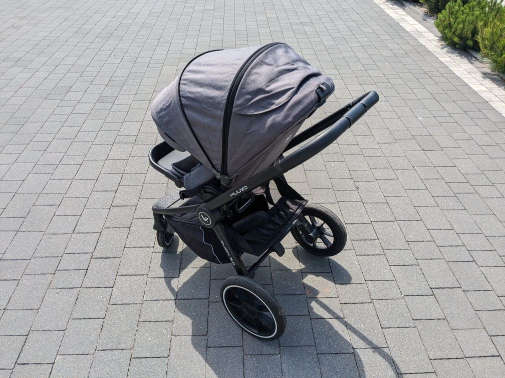 Wózek Muuvo Quick 3.0 pełny komplet XL