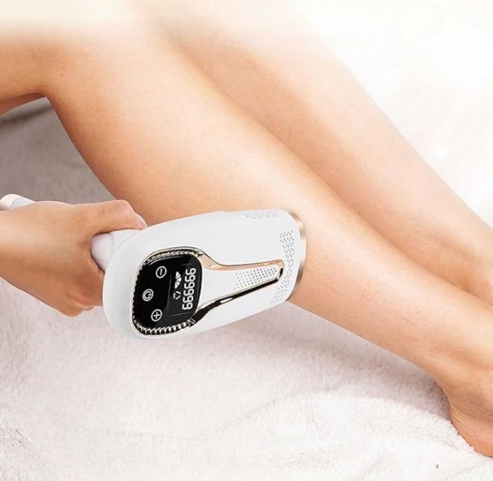 Depilator IPL do włosów ciała nóg laserowy bezbolesny chłodzenie