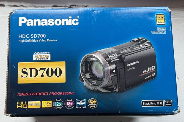 Camera Panasonic HDC-SD700 Full-HD