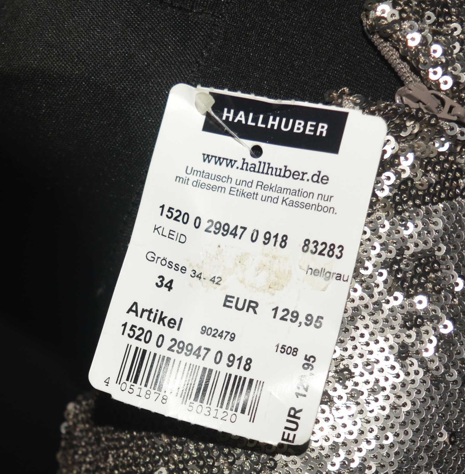 3* Elegancka sukienka z cekinami Hallhuber 34