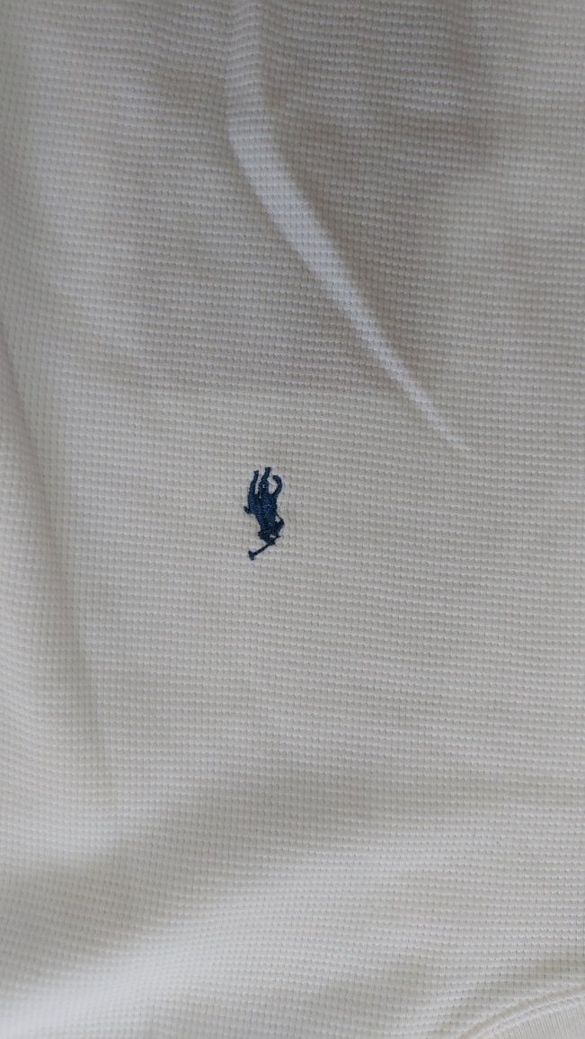 bialy sweter ralph polo lauren