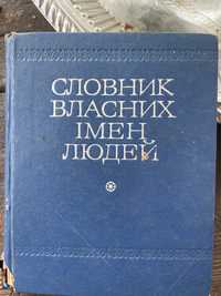 Словник власних імен людей 1976 р