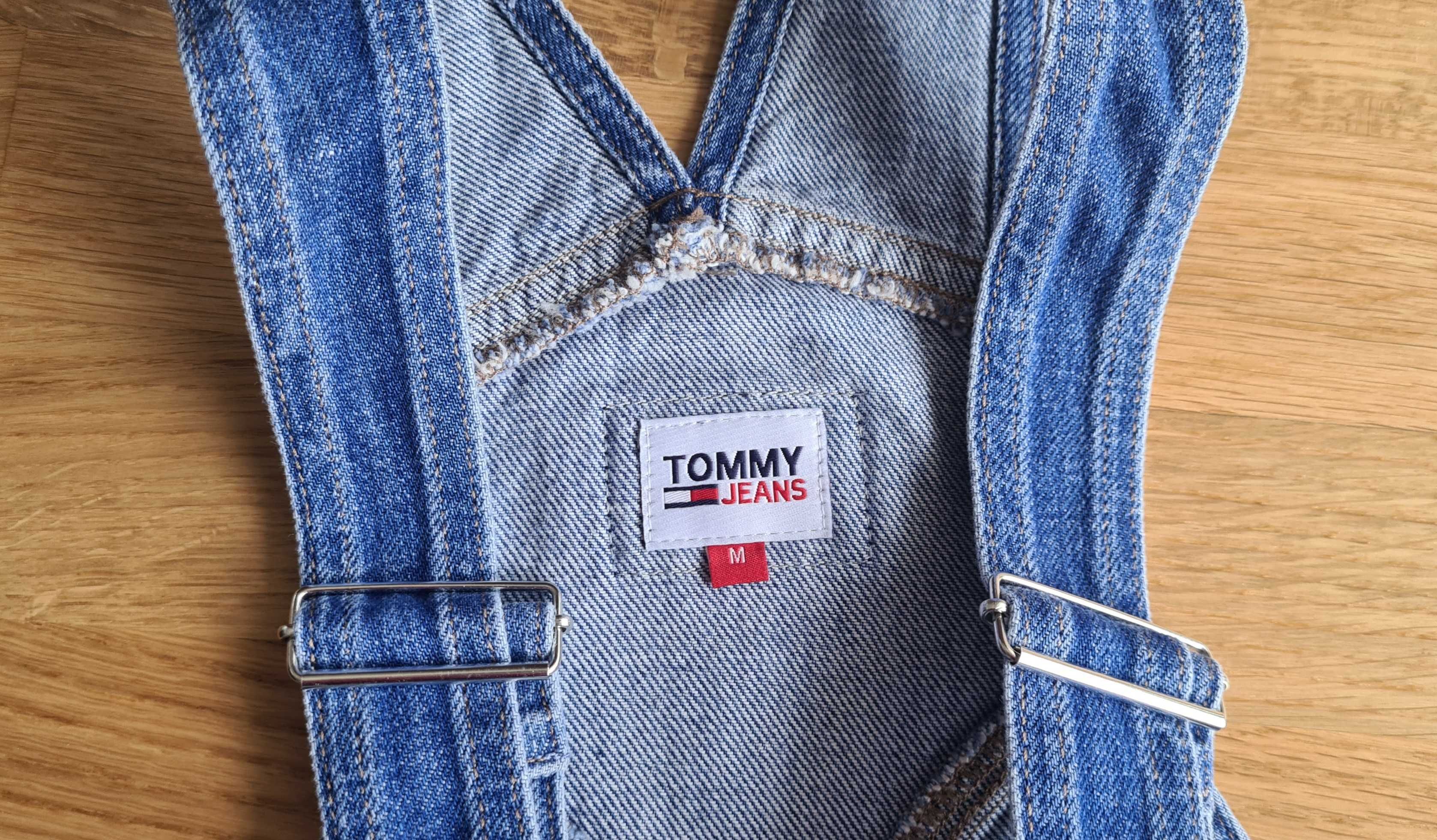 Sukienka mini Tommy Jeans ogrodniczka M