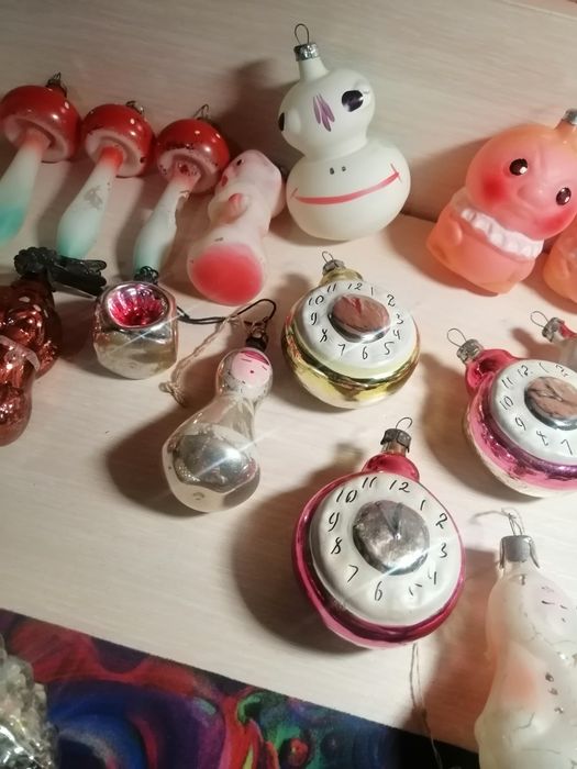 Елочная игрушка Красная шапочка Ссср