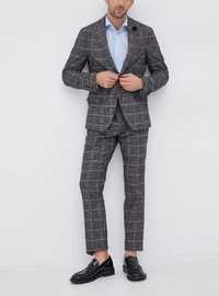Tommy Hilfiger tailored полосатий повсякденний сірий піджак