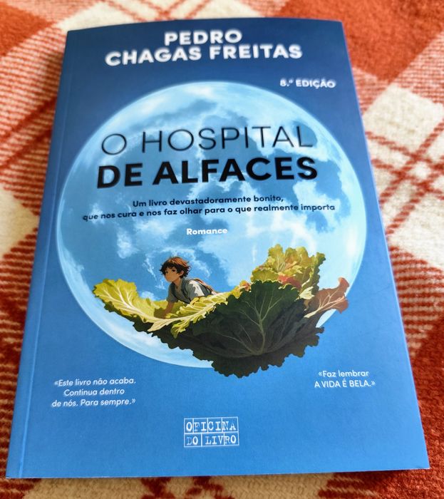 Livro O Hospital de Alfaces de Pedro Chagas Freitas