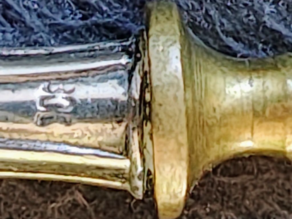5 starych srebrnych sztućców