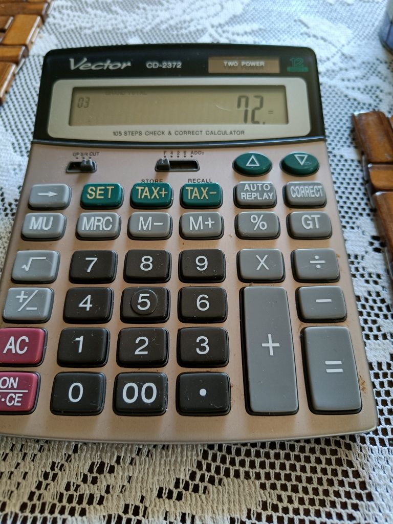 Kalkulator Vector biurowy.