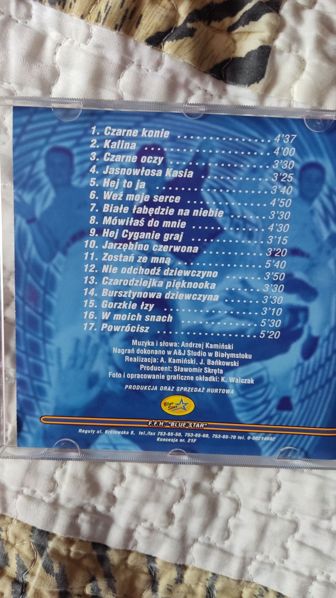 Blue Star Din Dong Jasnowłosa Kasia CD disco polo