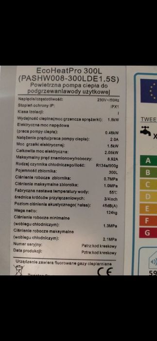 Pompa do podgrzewania wody użytkowej