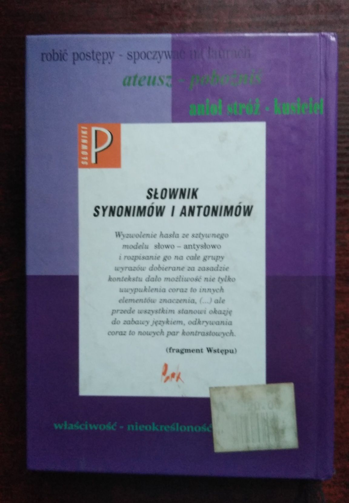 Słownik Synonimów I Antonimów [Pawlus i Gajewska]