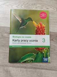 Biologia na czasie 3. Karty pracy ucznia. Nowa Era