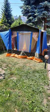 Duży namiot PRL 4 osobowy