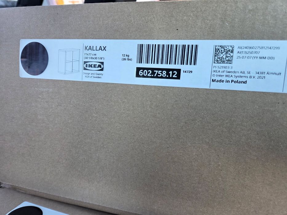 Nowy regał Kallax IKEA