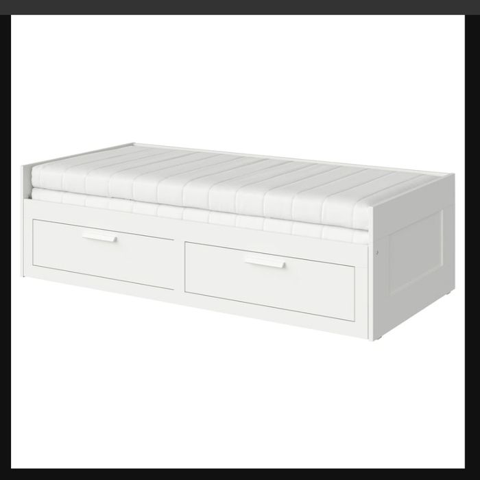 Brimnes łóżko 2 materace