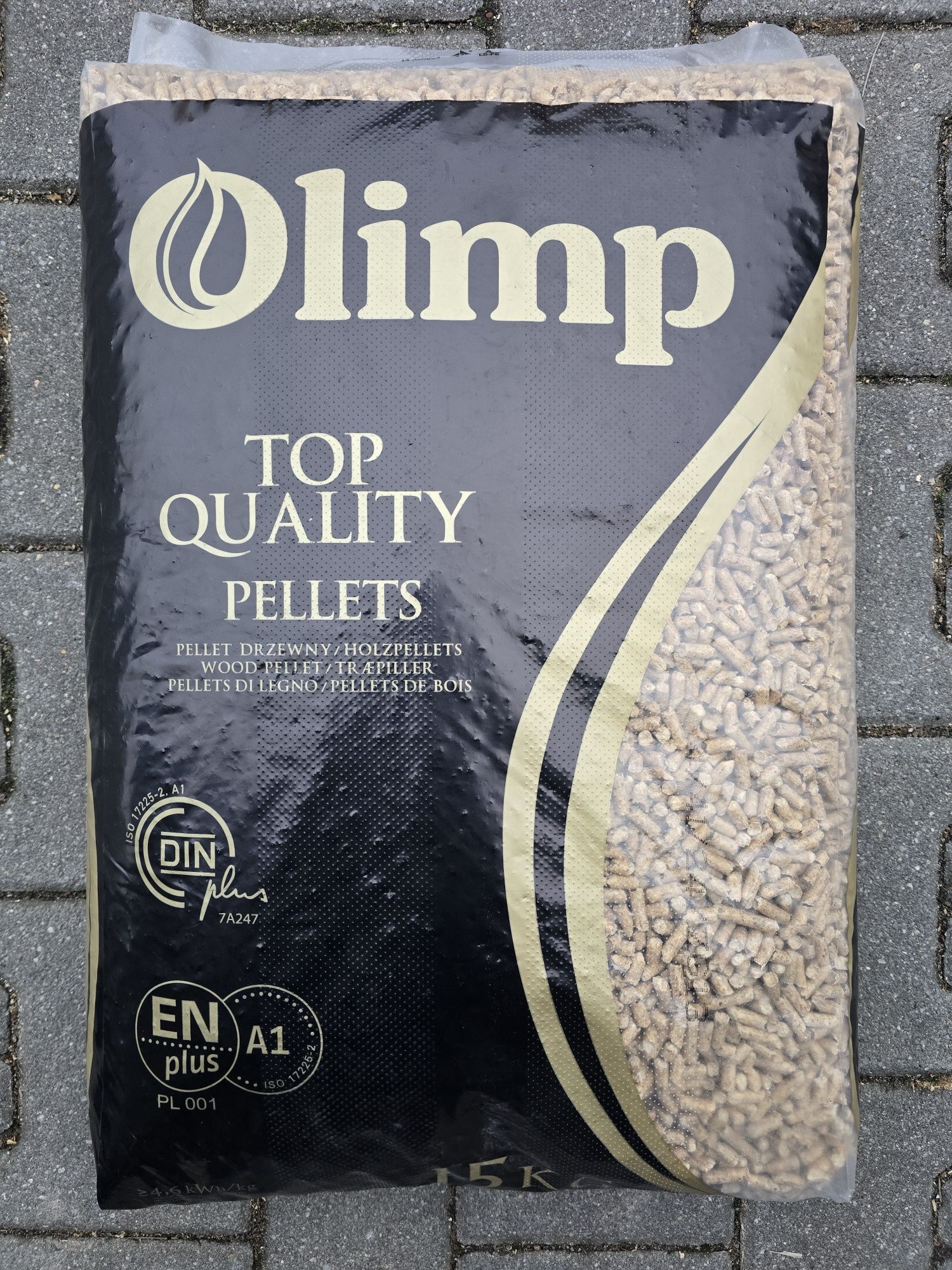 Pellet pelet, A1, DIN Plus, Poznań,