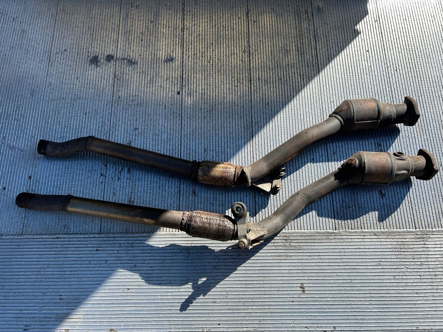 Rura Kolektora Wydechowego Katalizator Audi A6 C5 3.0 Asn Komplet