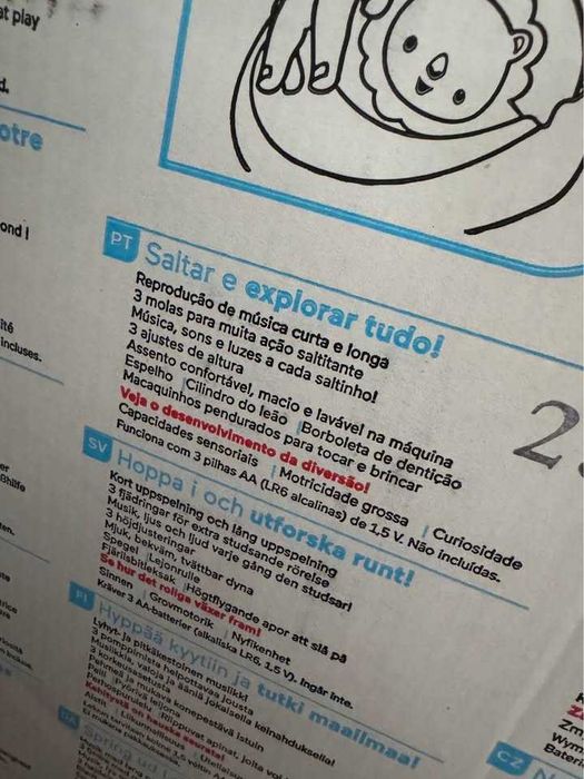 Saltitão Fisher Price