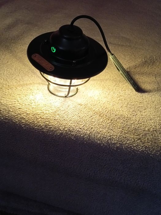 Lampa LED wisząca, kempingowa. Ładowanie przez USB. Różne tryby. Nowa!