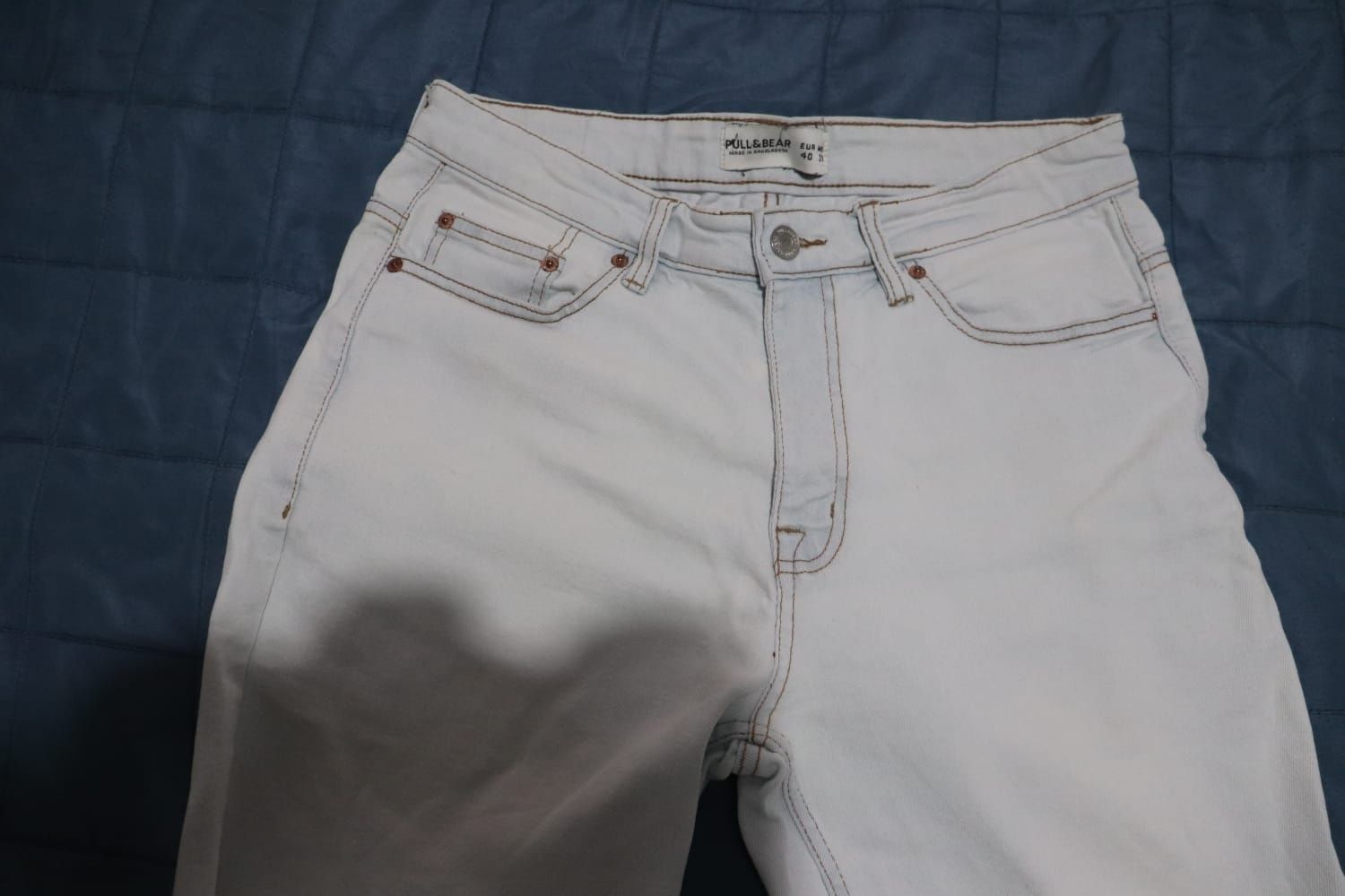 Calções de ganga Pull and Bear