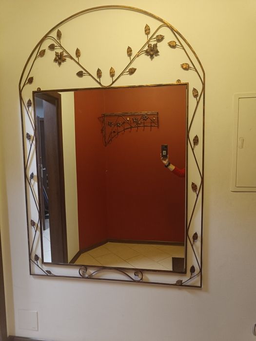 Wieszak, półka na buty, lustro do przedpokoju