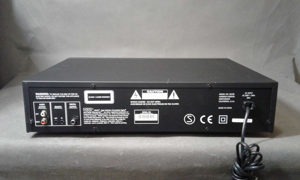 HARMAN KARDON HD750,odtwarzacz cd