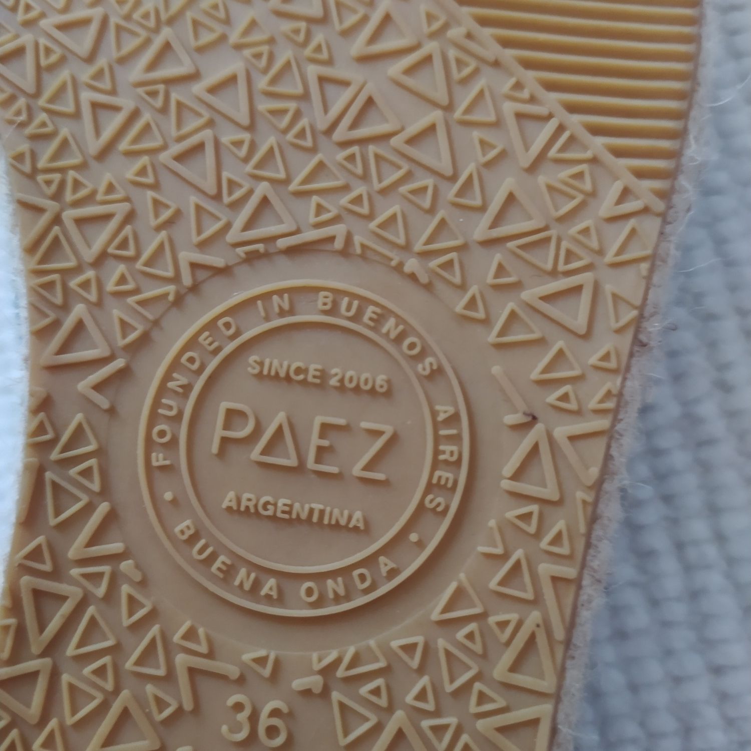 Buty espadryle Paez 36