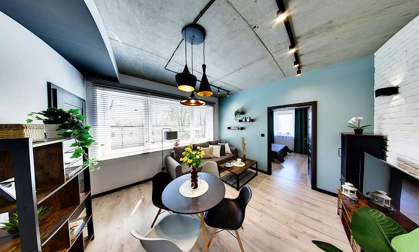 Mieszkanie w stylu Loft 42 m,klima,zmywarka