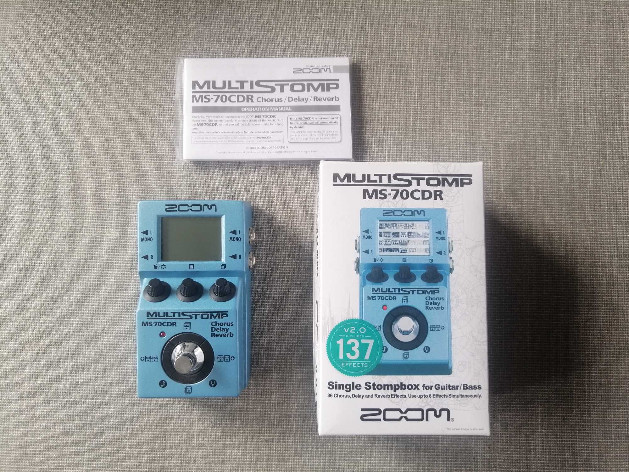 Zoom MS-70CDR | Multi efekt do gitary i synthów