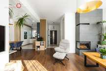 Nowoczesny dom bliźniak 115,68 m² | Smart Home
