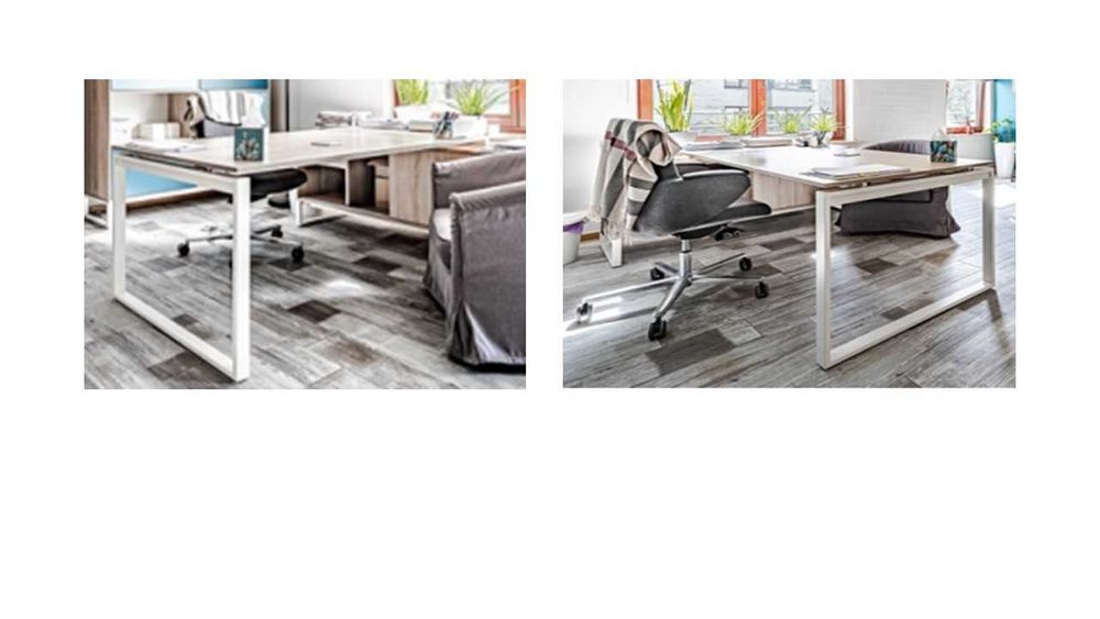 Duże biurko loftowe z dostawka 200x90x73,5