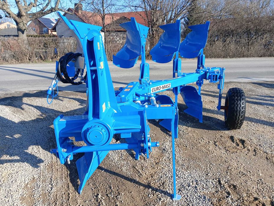 PŁUG OBROTOWY/ jednobelkowy EURO-MASZ odkładnie kvernalend 18" kołek