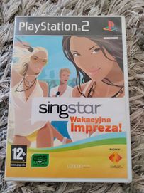 Singstar wakacyjna impreza.